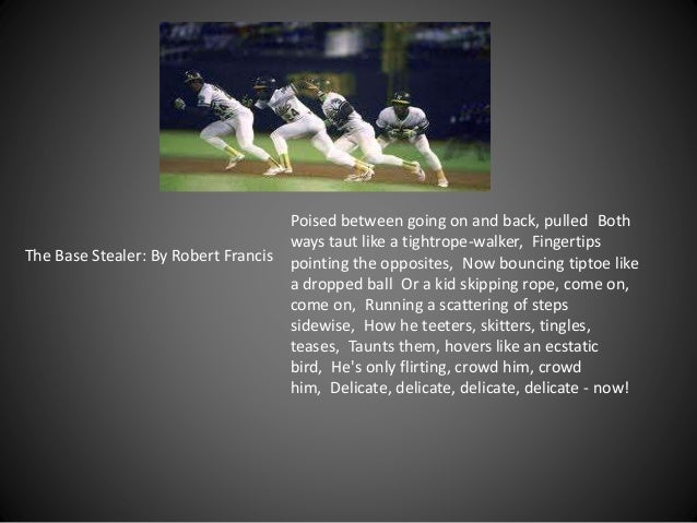 Baseball poems