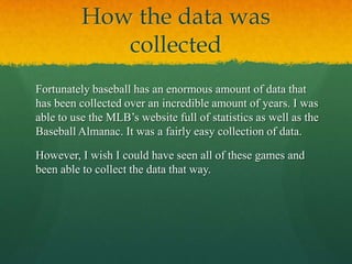 Baseball stats | PPTX