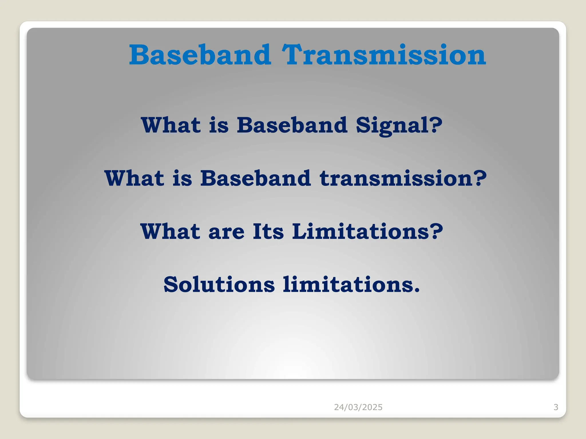 BASEBAND TRANSMISSION IN DIGITAL COMMUNICATION.pptx