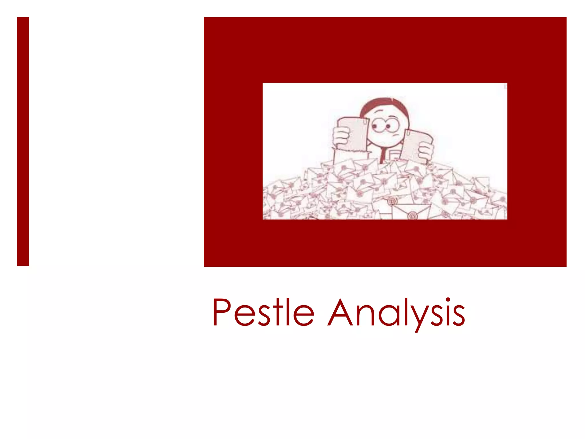 Pestle Analysis
 