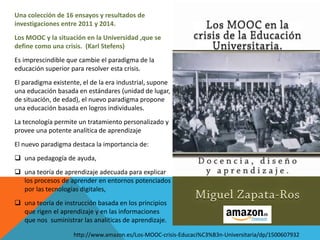 “Instructional quality of Massive Open Online Courses (MOOCs)” de Anoush Margaryan , Manuela Bianco
y Allison Littlejohn (...