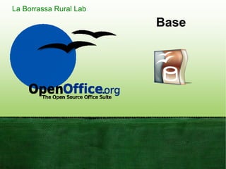 La Borrassa Rural Lab

                        Base
 