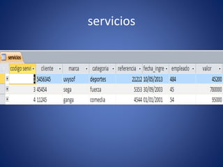 servicios