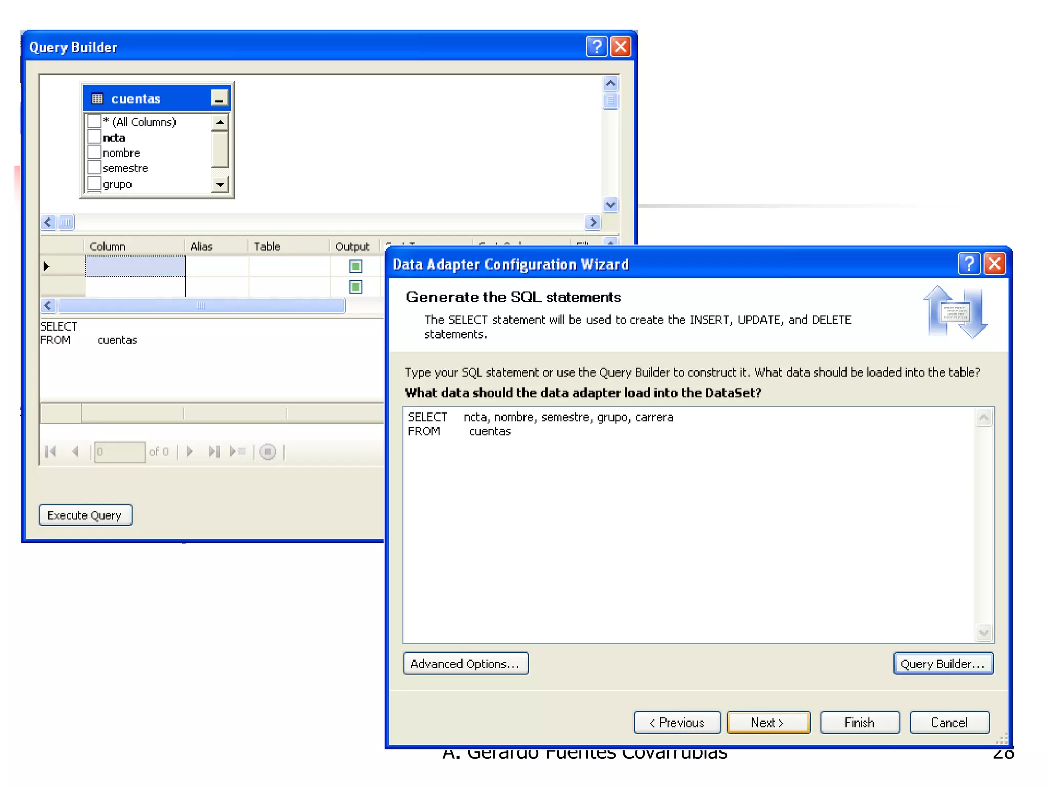 A. Gerardo Fuentes Covarrubias 
28  