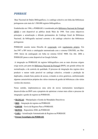 Base De Dados Documentais