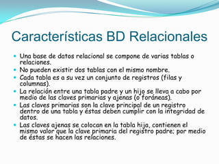 Bases de datos o "bibliotecas" de información química o biológicaSon bases de datos que almacenan diferentes tipos de información proveniente de la química, las ciencias de la vida o médicas. Se pueden considerar en varios subtipos:	Las que almacenan secuencias de nucleótidos o proteínas.	Las bases de datos de rutas metabólicas.	Bases de datos de estructura, comprende los registros de datos experimentales sobre estructuras 3D de biomoléculas.	Bases de datos clínicas.	Bases de datos bibliográficas (biológicas, químicas, médicas y de otros campos