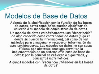 Acciones lógicamente únicas.