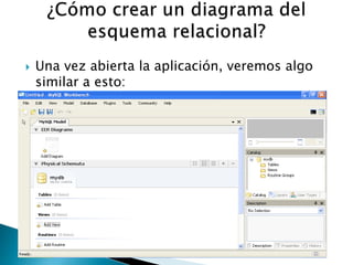 Tutorial de MySQL Workbench | PPTX