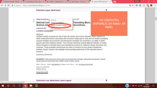 NO GRATUITOS
DISPONILES EN FAMA+ EN
PAPEL
 