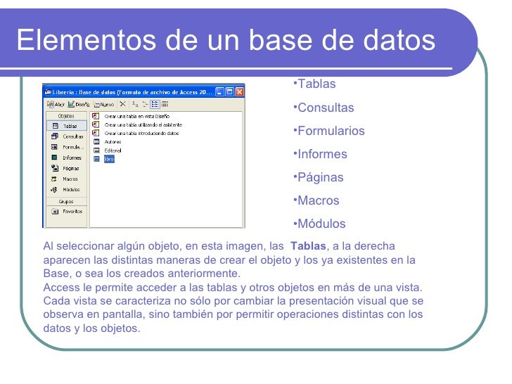 Base De Datos Access