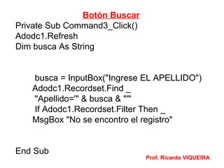 Base de datos alumnos 2011