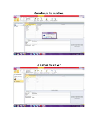 Guardamos los cambios.
Le damos clic en ver.
 