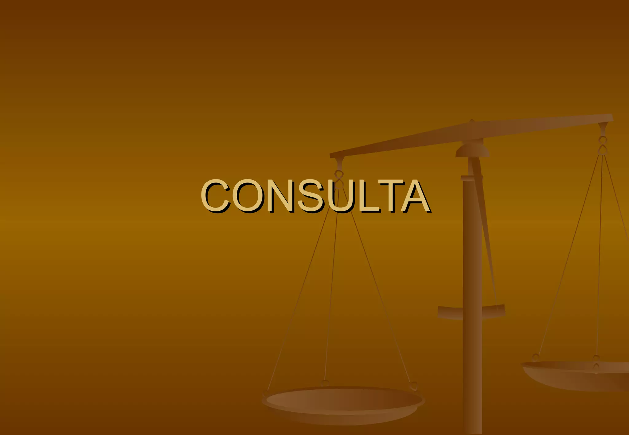 CONSULTA
 