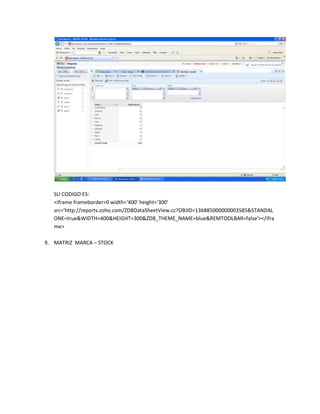 B A S E  D E  D A T O S  E S T A M P A D O