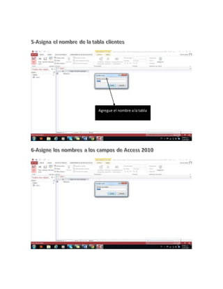 Agregue el nombre a la tabla 
 