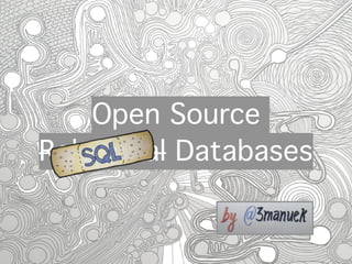 Open Source SQL Databases | PPT