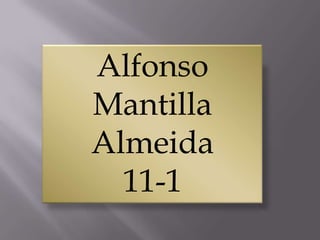 Alfonso Mantilla Almeida11-1 