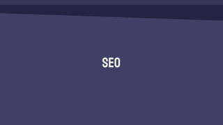 SEO
 