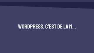WordPress,c’estdelam…
 