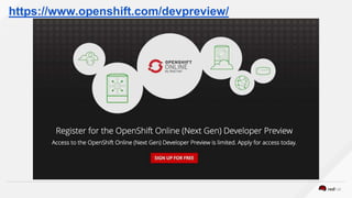 https://www.openshift.com/devpreview/
 