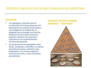 Basegranular procesoconstructivo- CONSORCIO ANCON PATIVILCA | PDF