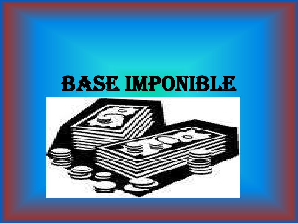 Base imponible