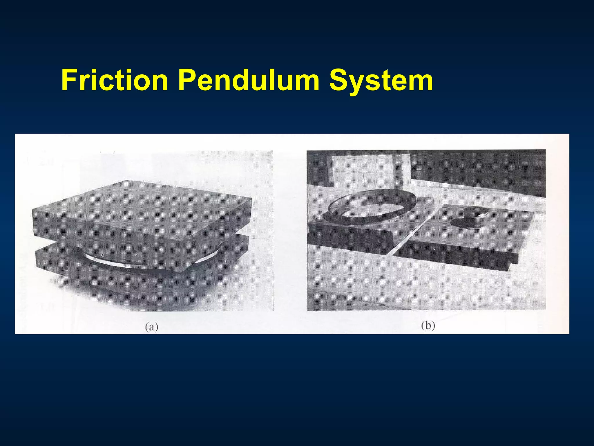 Friction Pendulum System
 