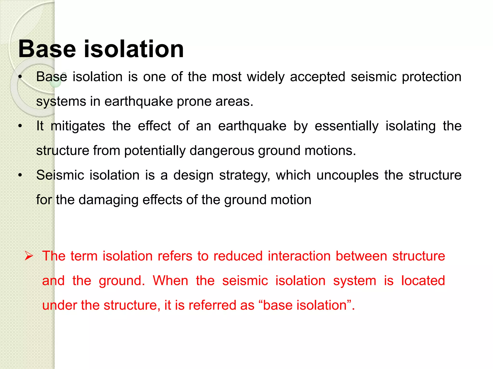 Base isolation earthquake resistance wooden house | PPTX | Civil ...