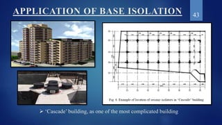 Base isolation of structures | PPTX