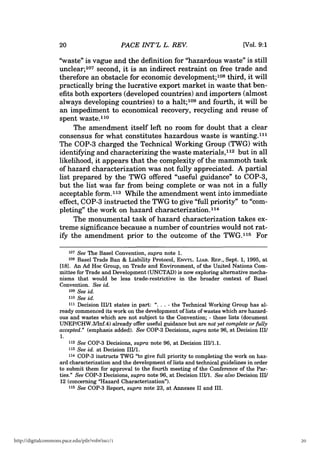 Basel convention on transboundary movement of hazardous wastes t | PDF