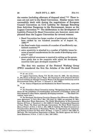 Basel convention on transboundary movement of hazardous wastes t | PDF