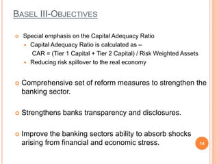 Basel iii and its impact on banking system in india | PPTX
