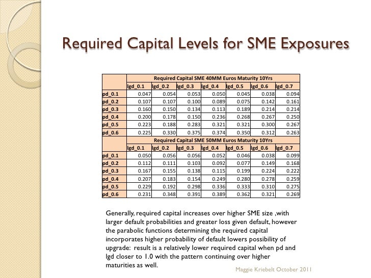 Basel II Risk Weighted Assets 2011