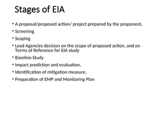Base Line Information Collection for IEE & EIA.pptProject description ...