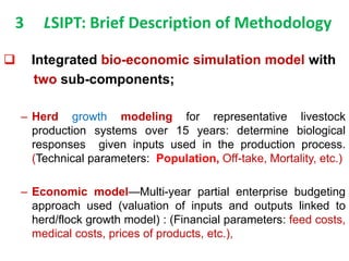 Tanzanian livestock population baseline assessment 