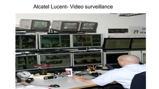 Alcatel Lucent- Video surveillance 
 