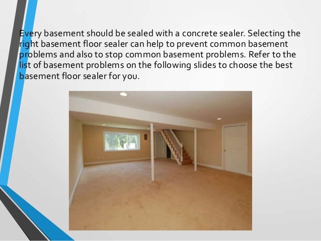 Basement Floor Sealers