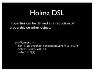 Scala + WattzOn, sitting in a tree....