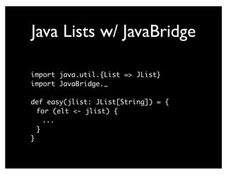 Scala + WattzOn, sitting in a tree....