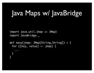 Scala + WattzOn, sitting in a tree....