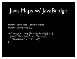 Scala + WattzOn, sitting in a tree....
