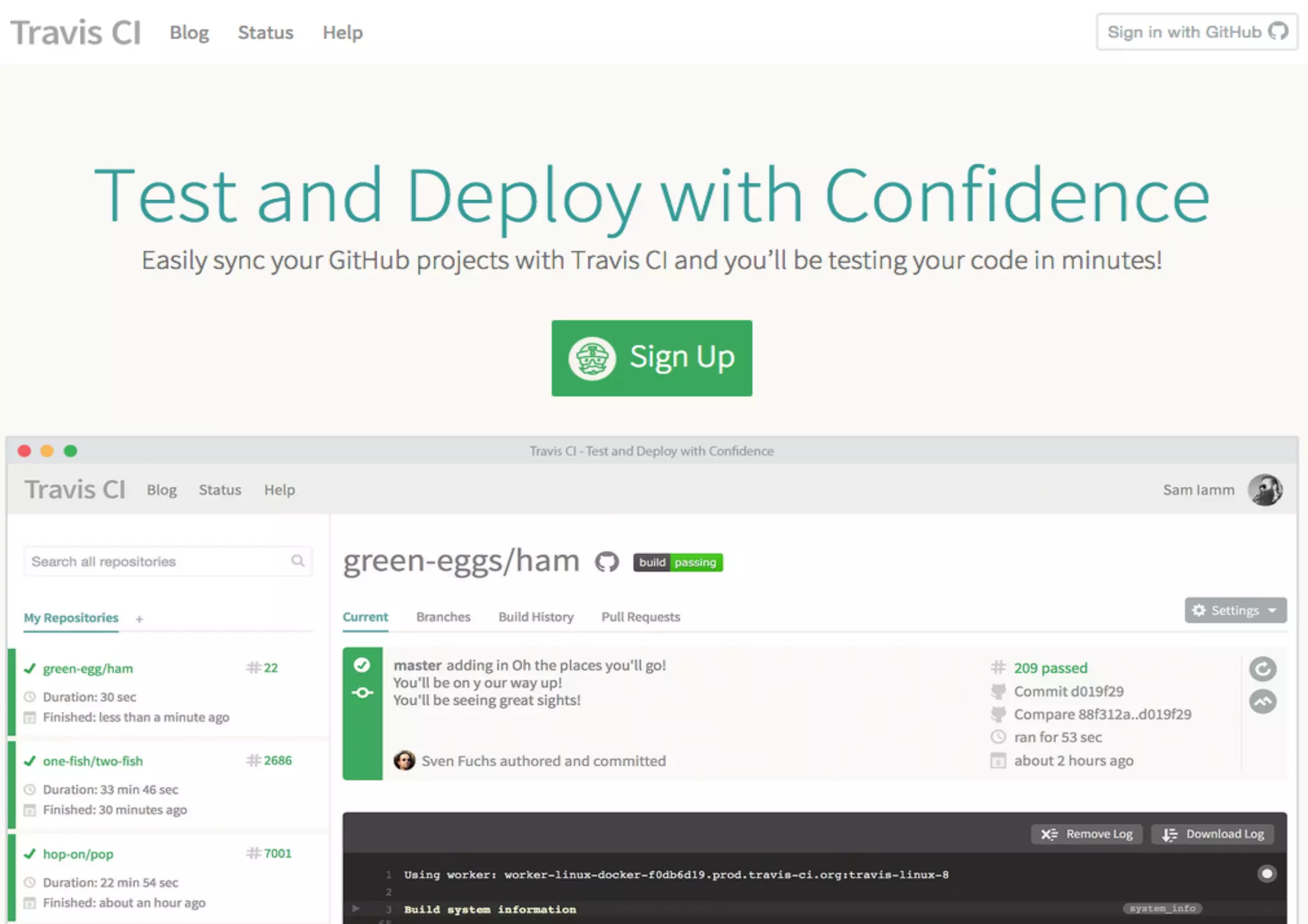テストの自動化
 
