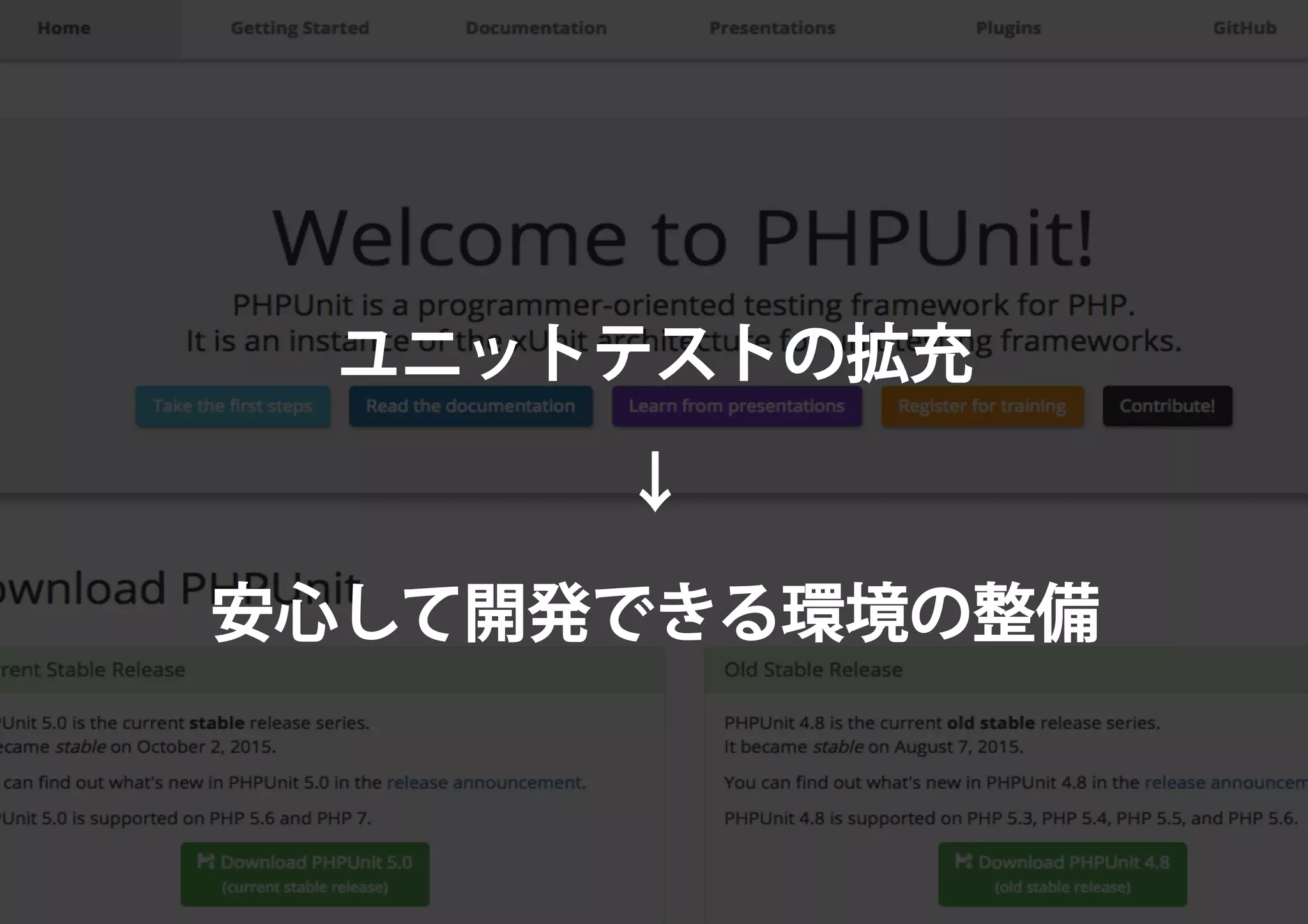 原点回帰
誰の為のCMSなのか？
 