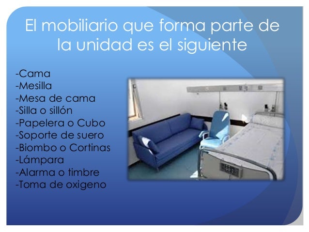 Unidad del paciente y su ingreso