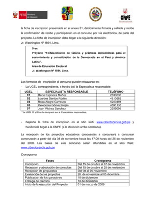 Bases Concurso Practica Democratica En I.E.