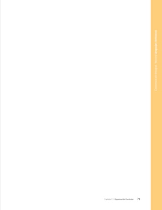 79
Capítulo 2 / Organización Curricular
Comunicación
Integral
/
Núcleo
Lenguajes
Artísticos
 