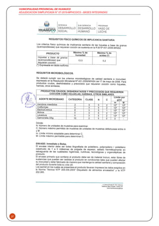 MUNICIPALIDAD PROVINCIAL DE HUANUCO
ADJUDICACION SIMPLIFICADA N° 07-2019-MPHCO/CS - BASES INTEGRADAS
27
 