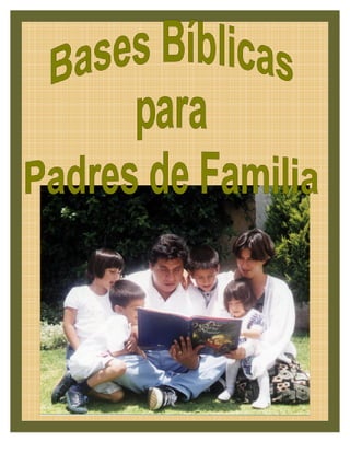 Bases bíblicas para padres (portada)