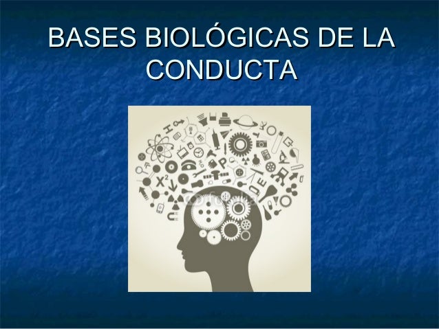 Bases biológicas de la conducta