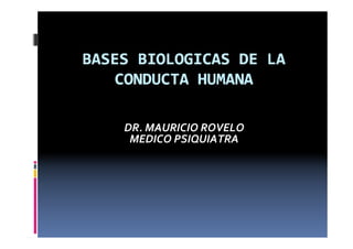 DR. MAURICIO ROVELO
MEDICO PSIQUIATRA
 